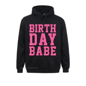 Babe Hoodie Cute Gift Birthday Black
