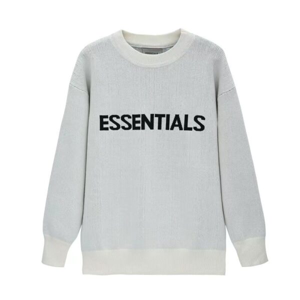 Essentials Pullover Kanye West Hooded Sweater White
