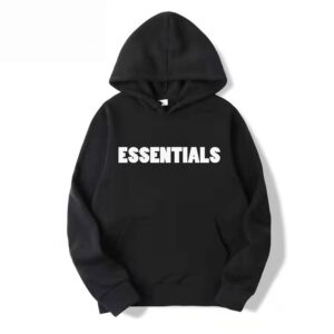 Essentials Sweatshirts Hoodie Streetwear Black