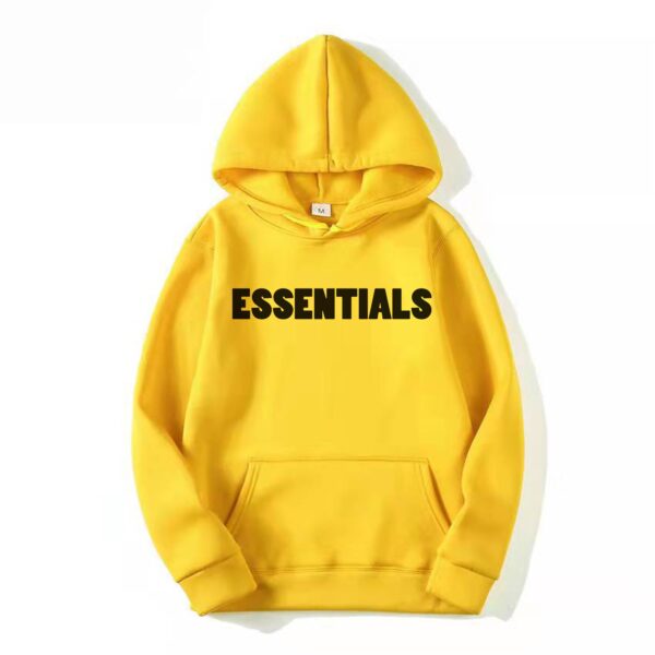 Essentials Sweatshirts Hoodie Streetwear Yellow