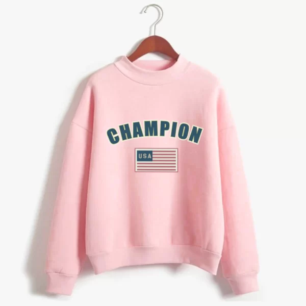 CHAMPION Top Y2K Lovers Oversized Sweatshirt Pink