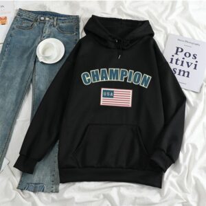 Champion Hoodies Pullovers Sweatshirts Black