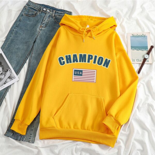 Champion Hoodies Pullovers Sweatshirts Yellow